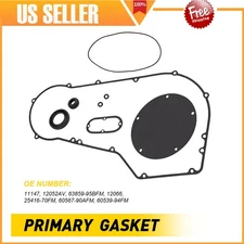 Complete Primary Gasket Kit set for 1999-2006 Harley Twin Cam Softail 99-06