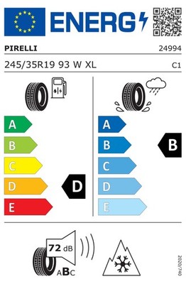 Étiquette pneumatique
