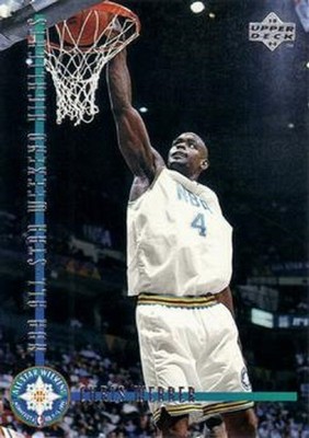 1993-94 Upper Deck SE #186 Chris Webber RC Golden State Warriors HOF