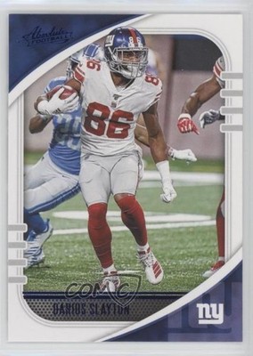 2020 Panini Absolute Blue Darius Slayton #12 2qw