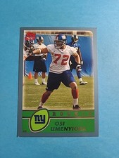 Osi Umenyiora 2003 Topps Football Card # 324 I8117