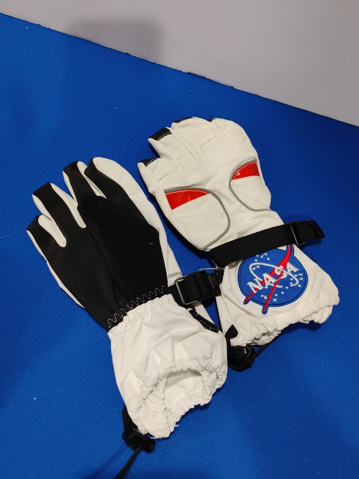 Astronaut Gloves Kids NASA Space Suit Costume Halloween Size Small