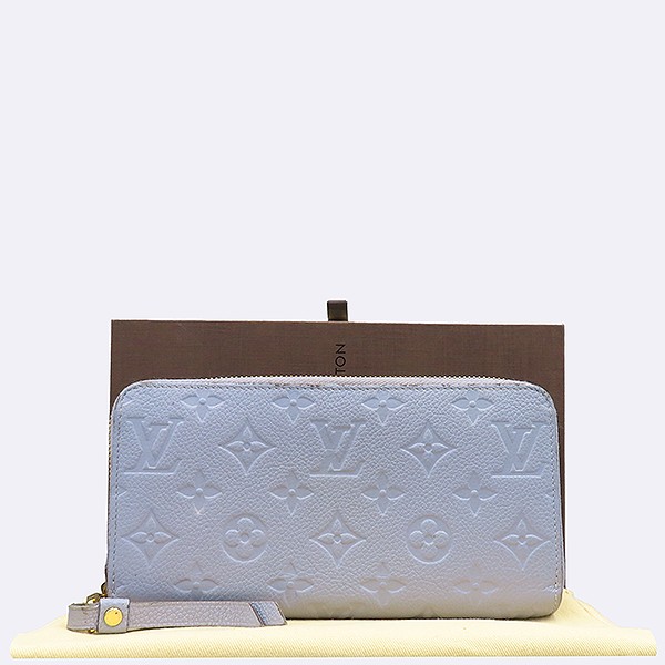 Louis Vuitton Monogram Embossed Zippy Wallet
