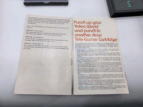 Black Jack & Speedway II Atari 2600 Sears Tele-Games Complete Damaged Boxes