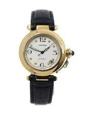 Cartier Pasha 18K Yellow Gold Watch W3013456