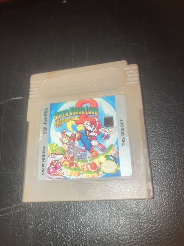 Super Mario Land 2: 6 Golden Coins (Game Boy , 1992) Cartridge Only Tested