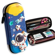 Pencil Case for Boys 3D EVA Cartoon Storage Pouch Pen Holder for School Kids ...