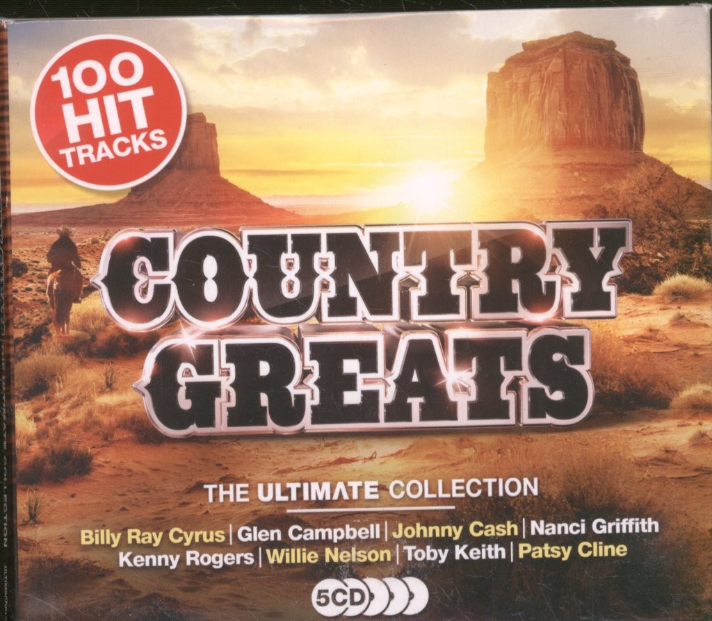 Various Artists Country Greats (The Ultimate Collection) CD set UK Universal Umc