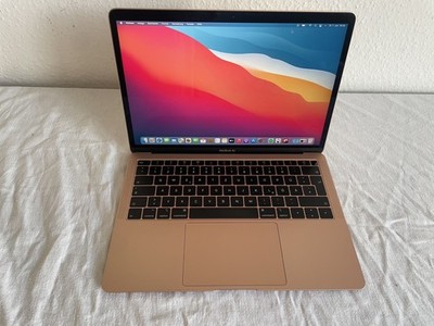 Apple MacBook Air 13  Retina 2018 Gold i5 8GB RAM 128GB SSD A1932 Sehr Gut