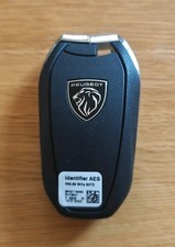 ORIGINALE VERGINE PEUGEOT 3 PULSANTI TELECOMANDO SMART PORTACHIAVI IM3A 433Mhz 4A CHIP HU83