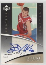 2006-07 Upper Deck Trilogy Generations Future Signatures Steve Novak Auto 2d0