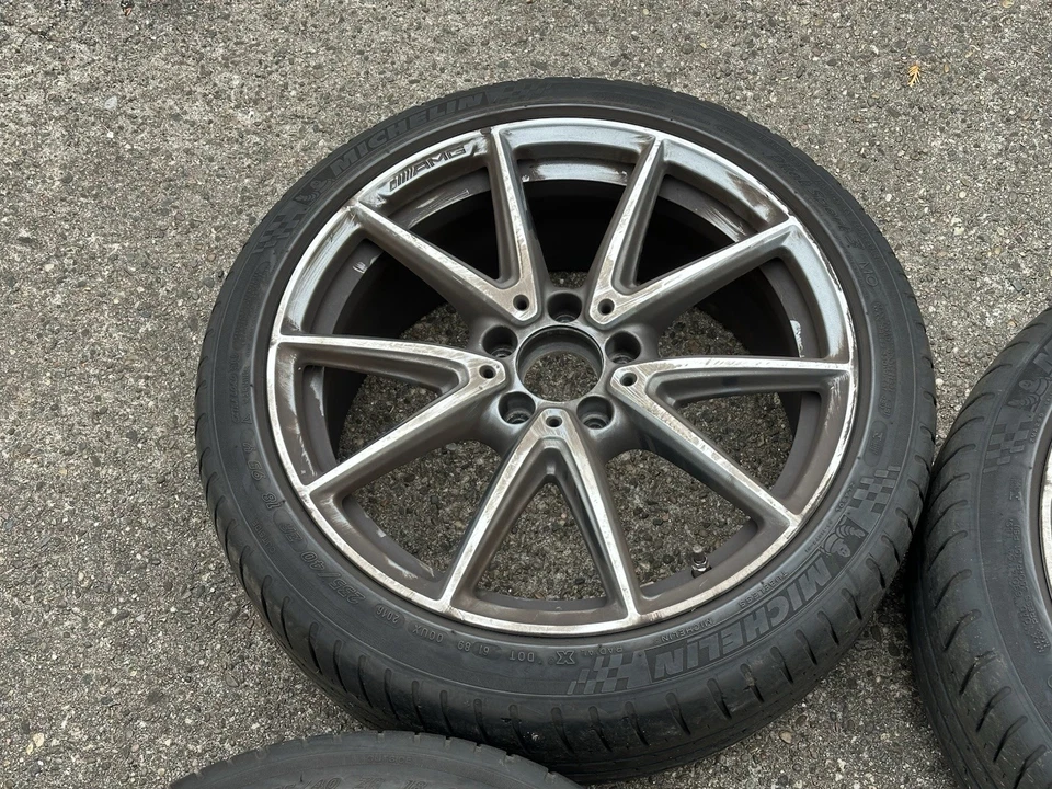 4x Mercedes Benz CLA45 AMG Felgen Guter Zustand. - Bild 3 von 4