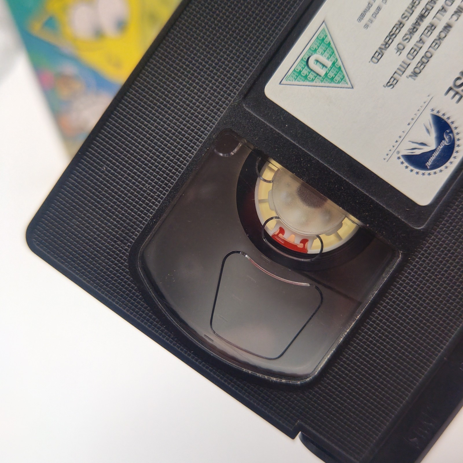 SpongeBob Squarepants Nautical Nonsense VHS UK PAL Nicktoons Tape Orange Case image 5