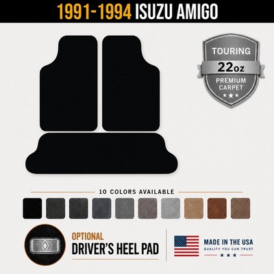 Avery Touring Front & Rear Runner Floor Mats for 1991-1994 Isuzu Amigo #1E9