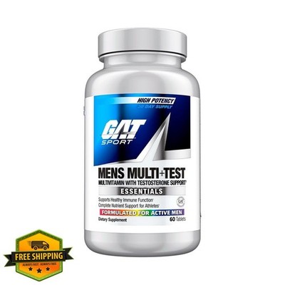 GAT SPORT Men's Multi + Test 60 count