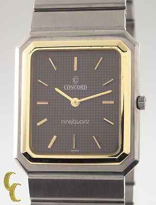 Concord Uomo Nove Bi-Tono / Quartz Mariner SG Orologio 15 81 614 V13 | eBay
