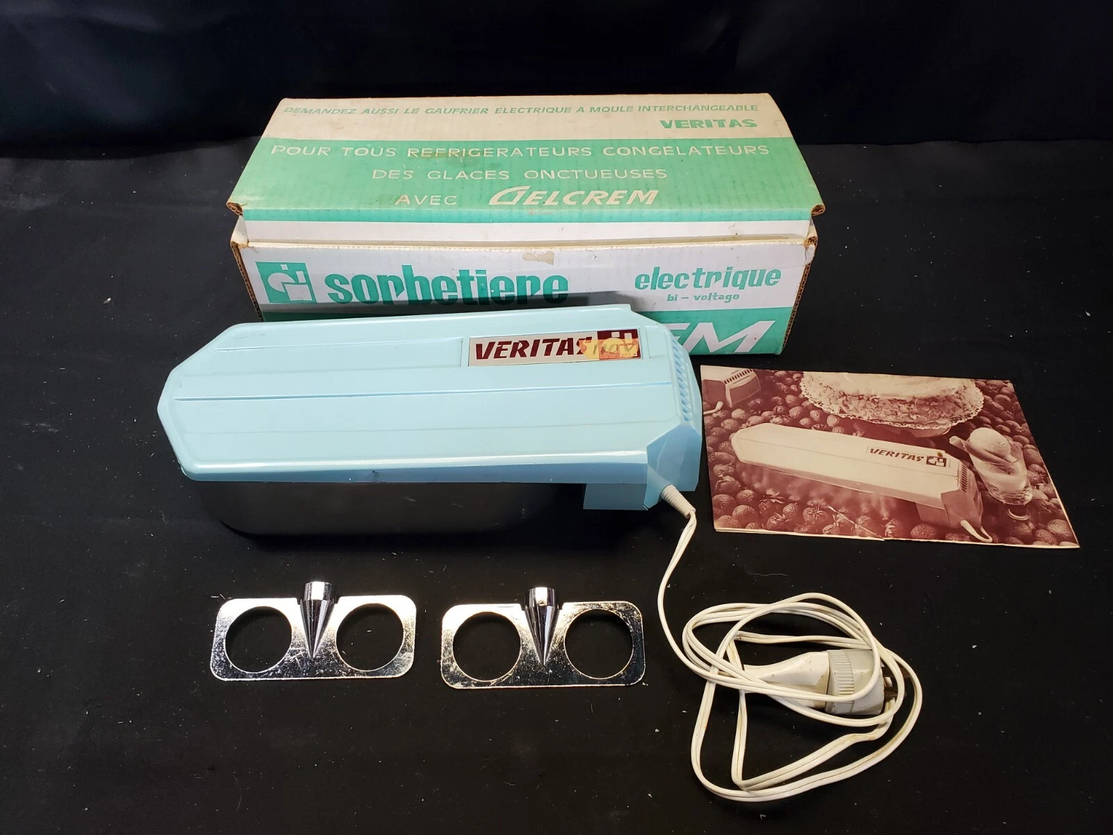 Vintage Sorbertiere Veritas Italian Ice Cream Maker
Opens in a new window or tab