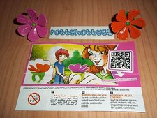 Komplettsatz Ringe FF509 - FF510 + 2 bpz Indien Kinder Joy 2014/2015
