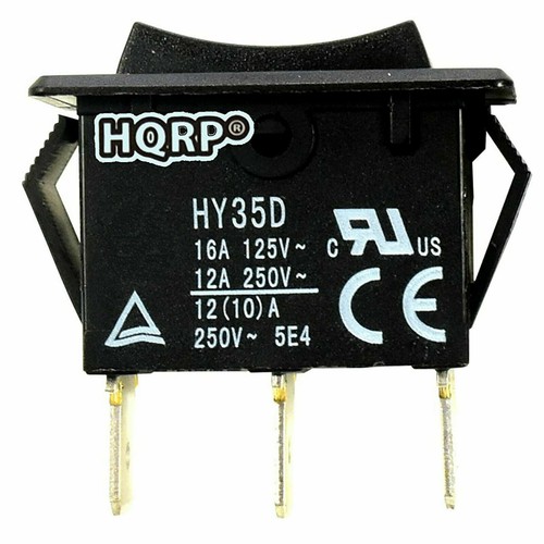 3-Pin 3-Way Push Button Switch Compatible with INTEX 70110 Pool Pump 16A 125V - Picture 7 of 8