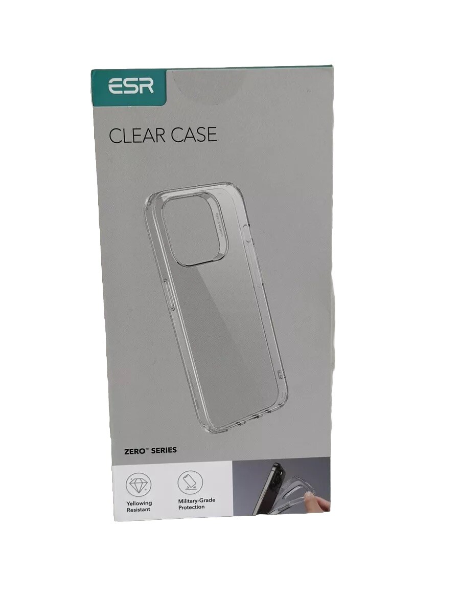 ESR Project Zero Transparent Slim Case Cover for Apple iPhone 15 Pro - Clear NEW