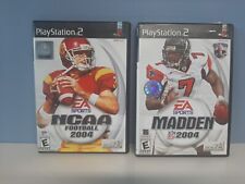 Madden 2004 And NCAA Football 2004 Playstation 2 Lot