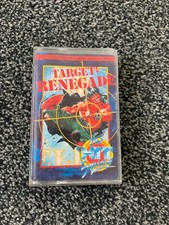 TARGET RENEGADE - 1988 Commodore 64/128 Cassette - With Manual image