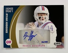2017 Sage Hit #A71 Ryan Higgins Premier Draft Rookie Auto 56/250 FRA35