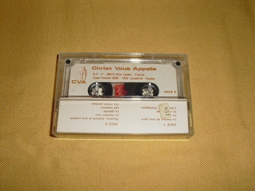 Gilbert Ringenbach - J'ai rencontré Dieu Tape Cassette Audio Album - Picture 2 of 3