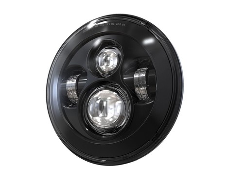 For Ford Mustang Bronco 1965-78 F100 F250 7 Inch Round LED Headlights Hi/Lo Beam - Foto 8 di 11