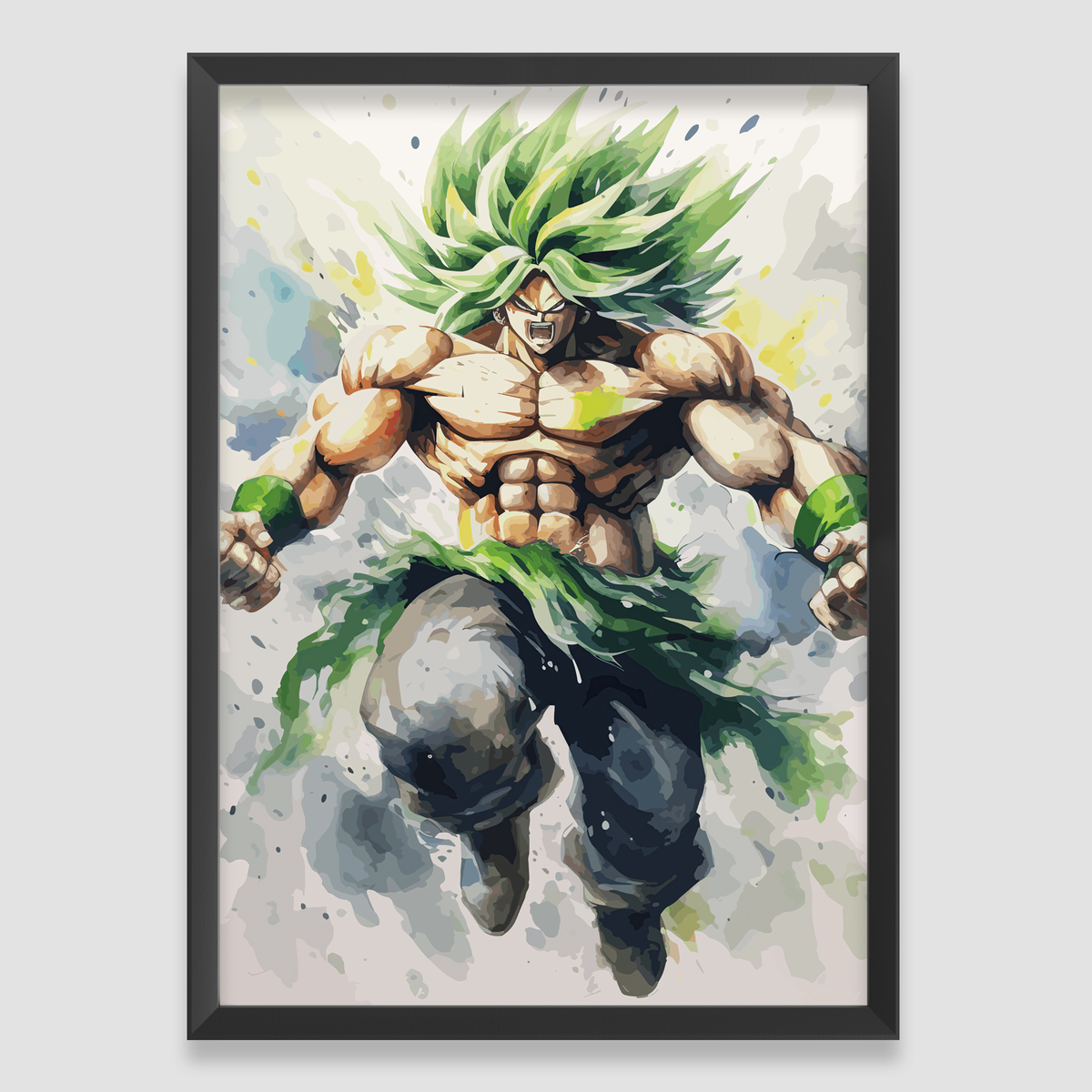 Papier Photo Brillant 255g Genérico Goku Power Poster Print A4 Size (210 X 297mm) Ideal Papier Photo Brillant 255g/m²