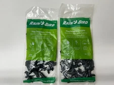 50 Rain Bird Flag Dripper 1 GPH  (2 bags of 25 drippers)  LOT