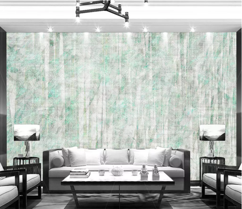 3D Gray Green Texture ZHUA20127 Wallpaper Wall Murals Removable Self-adhesive - Picture 2 of 11