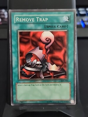 Remove Trap - Yugioh Spell Card - Vintage | eBay