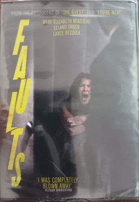 Faults, DVD, 2015, New/Sealed, Mary Elizabeth Winstead, Leland Orser, Beth Grant