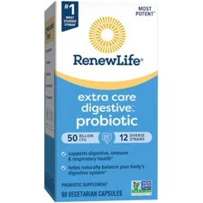 Renew Life Ultimate Flora  Probiotic 50 Billion - 90 Caps EXP 02/27 (Cold Pack)