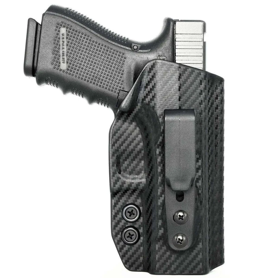 Tuckable IWB Holster fits: Glock 19 19X 23 32 45 (Optic Ready) - Rounded Gear - Image 3 of 4