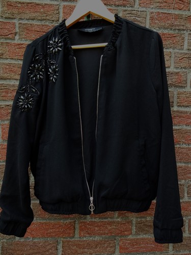 RESERVED Blouson/Jacke Gr.38 Schwarz neuwertig