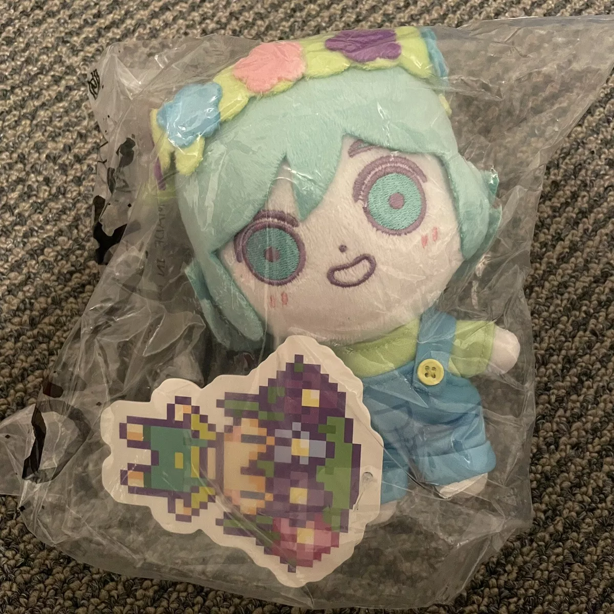 Omori Game Basil Plush Doll 