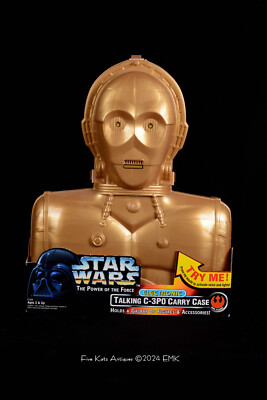 Star Wars C-3PO Collector's Case - New Old Stock 1996 Kenner WOW!