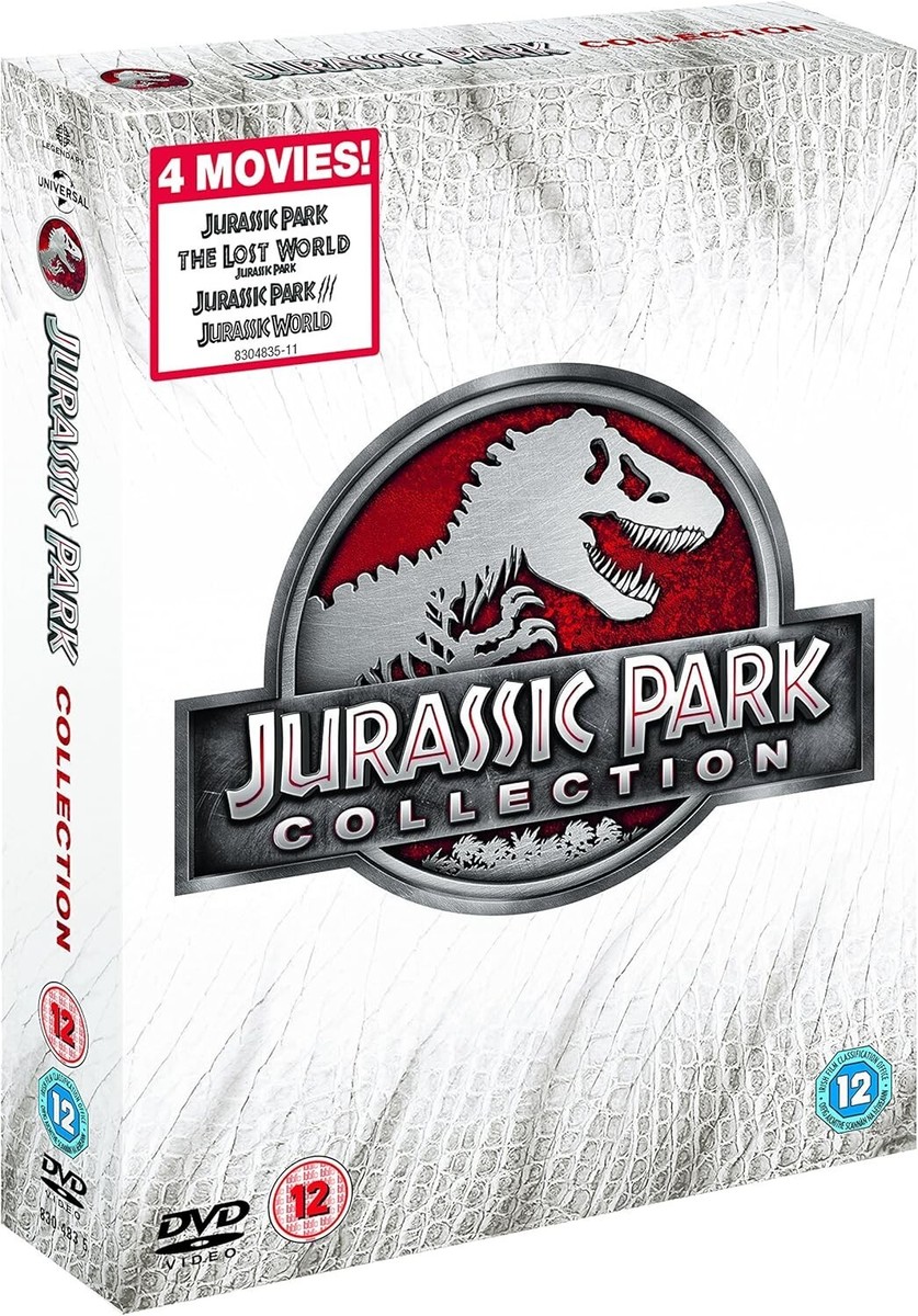 Jurassic Park Collection Movie Boxset (DVD) 5053083048358
