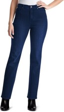 NWoT Gloria Vanderbilt Amanda Classic Hi Rise Tapered Jean Blue Sz 8 60 5C017