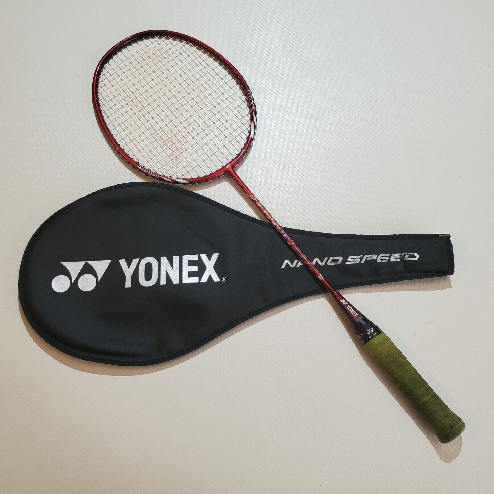 Yonex Nano speed 80 Badminton Racquet Red W/ Case READ DESCRIPTION eBay