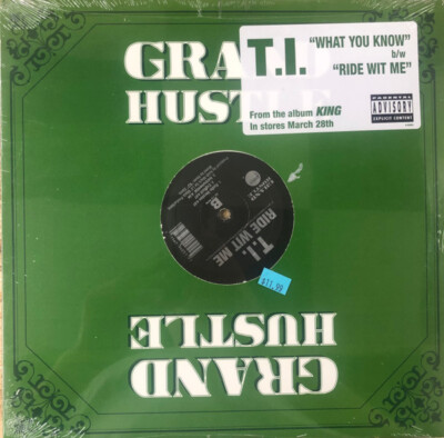 T.I. - What You Know / Ride Wit Me / VG+ / 12''''