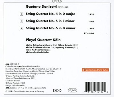 String Quartets 4-6 by PLEYEL QUARTETT KOLN