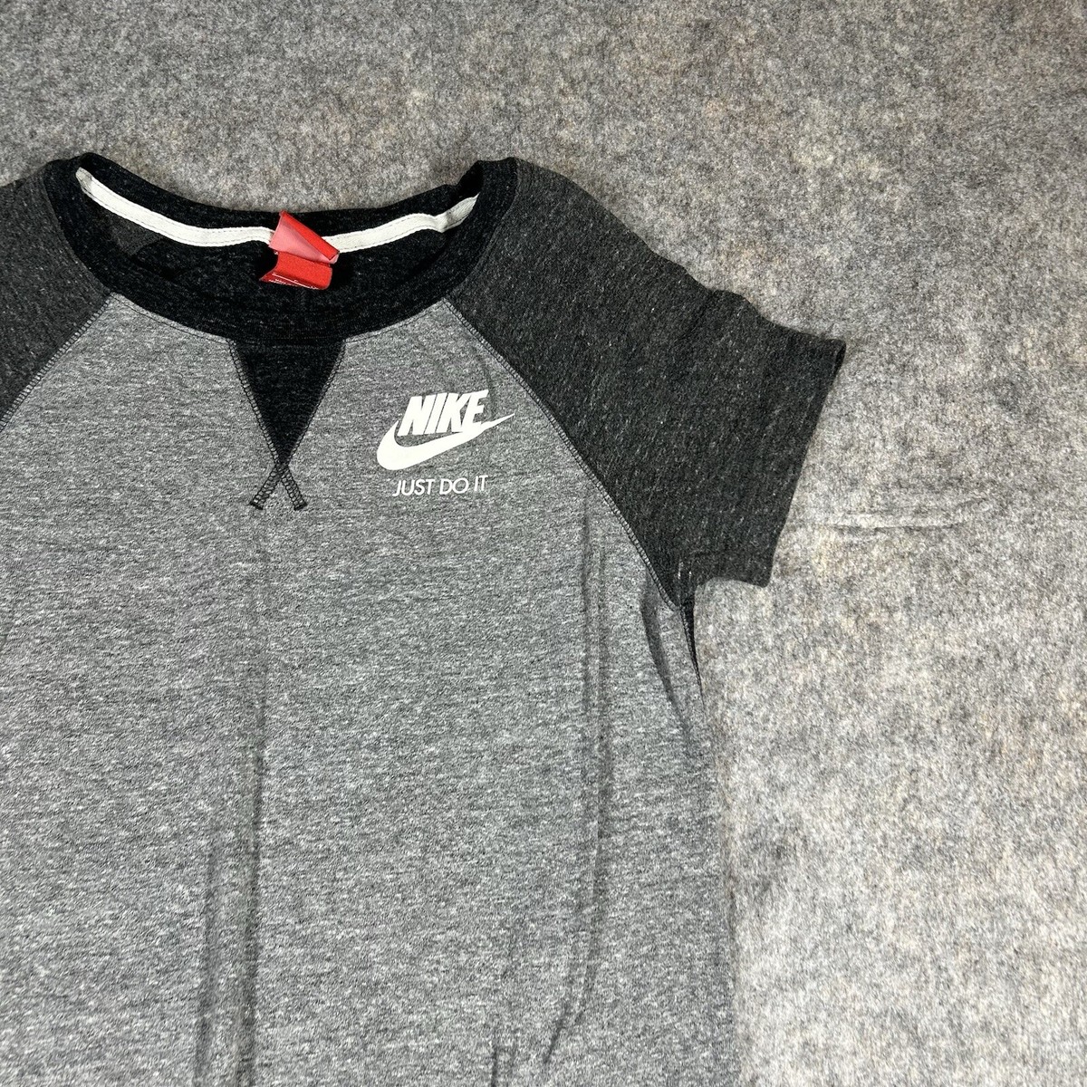 grey nike t shirt dress Nike Girls Futura T-Shirt Dress in Pink 5