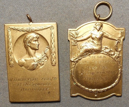 B767 3 German Golf? Awards: 1) D. Clubmeister 1928-29 “Schwalbe” Mariadorf (All - Picture 5 of 6