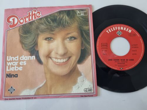 7" Single Dorthe - Und dann war es Liebe Vinyl Germany - Picture 1 of 1