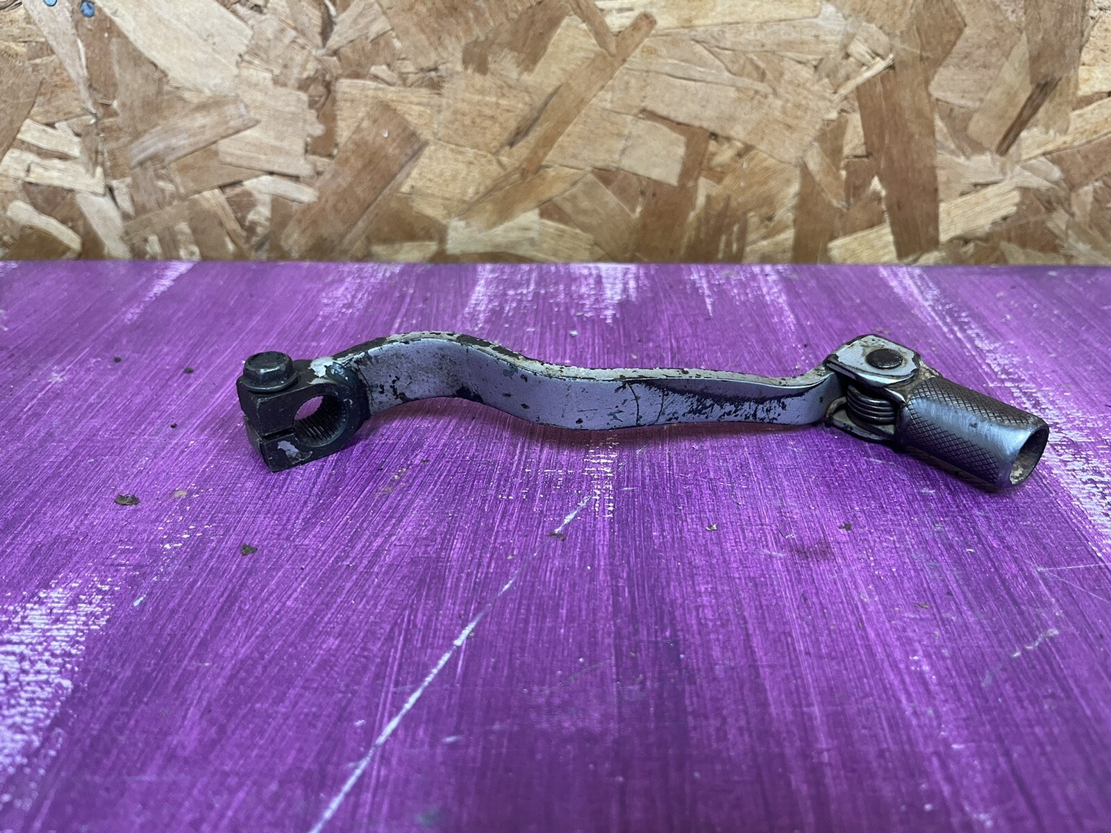 0222 Kawasaki KX65 SHIFTER GEAR SHIFT LEVER PEDAL STOCK GENUINE OEM RM