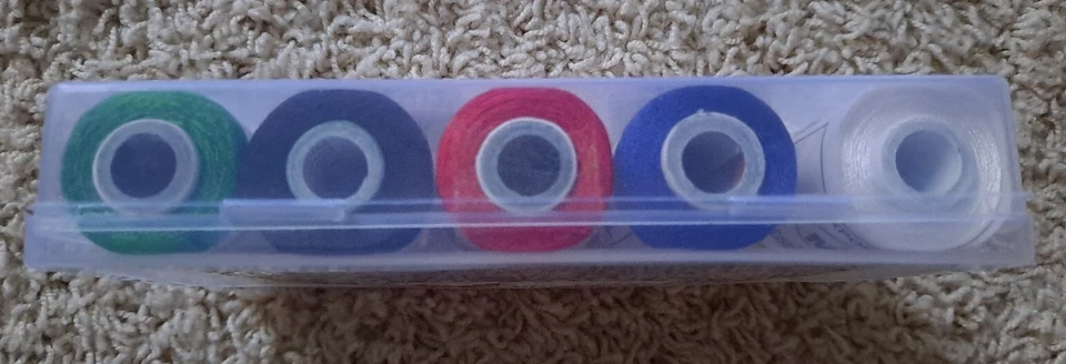 Unobite Silk Thread for Jewelry Making Multicolors Pack Of 10 New - Image 4 of 4