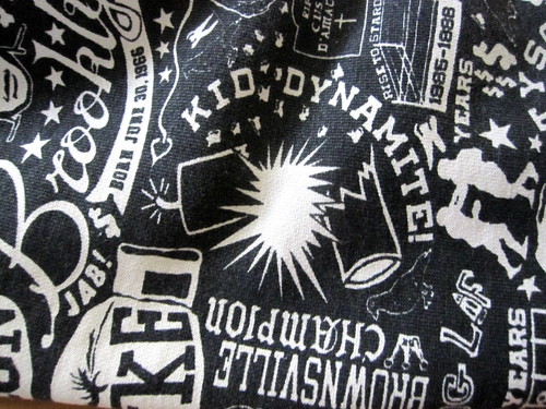 Fifty 24SF Gallery Graphic Covered Wrestling Tyson, Kid Dynamite Men's Hoodie XL - Picture 18 of 24